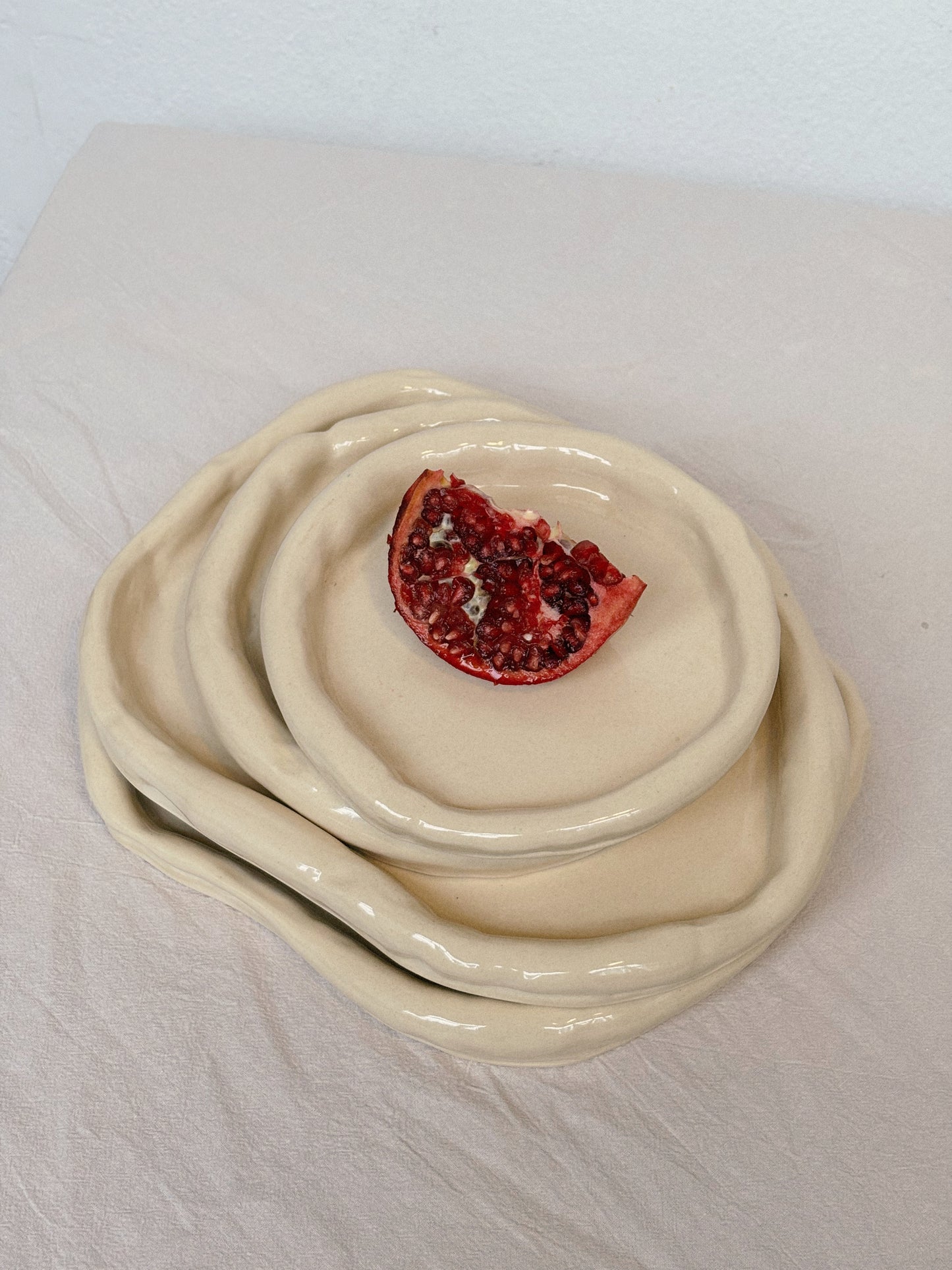 Vajilla orgánica "Plates for the sense"