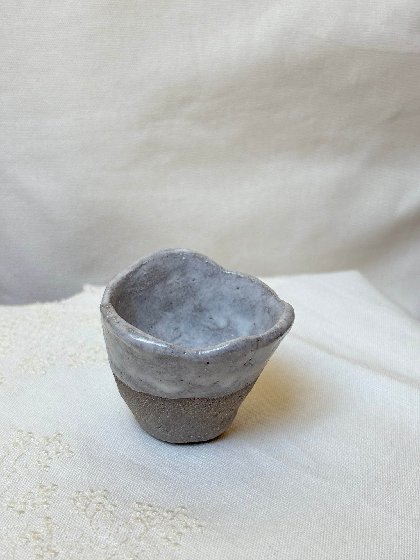 TAZA GRES CAFÉ SOLO GRIS