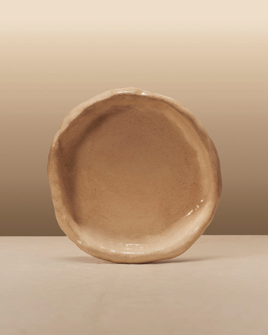 Plato Raw Elegance – Cerámica Artesanal