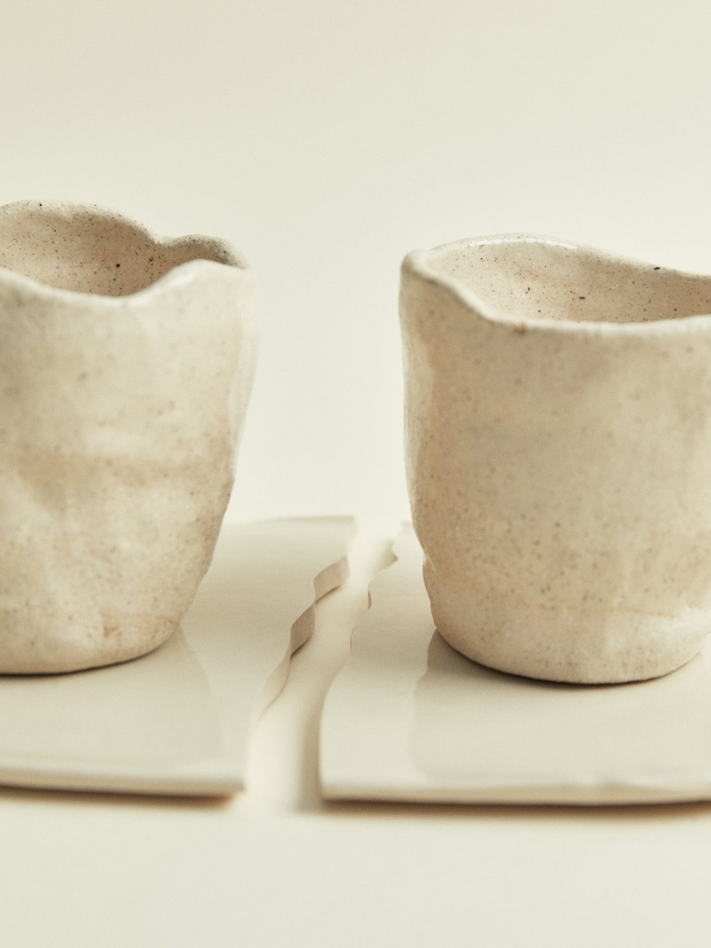 Set de Tazas sin Asa – Edición Artesanal